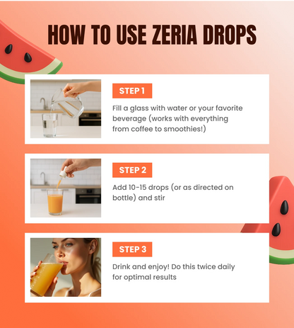 Zeria Drinkable Tanning Drops