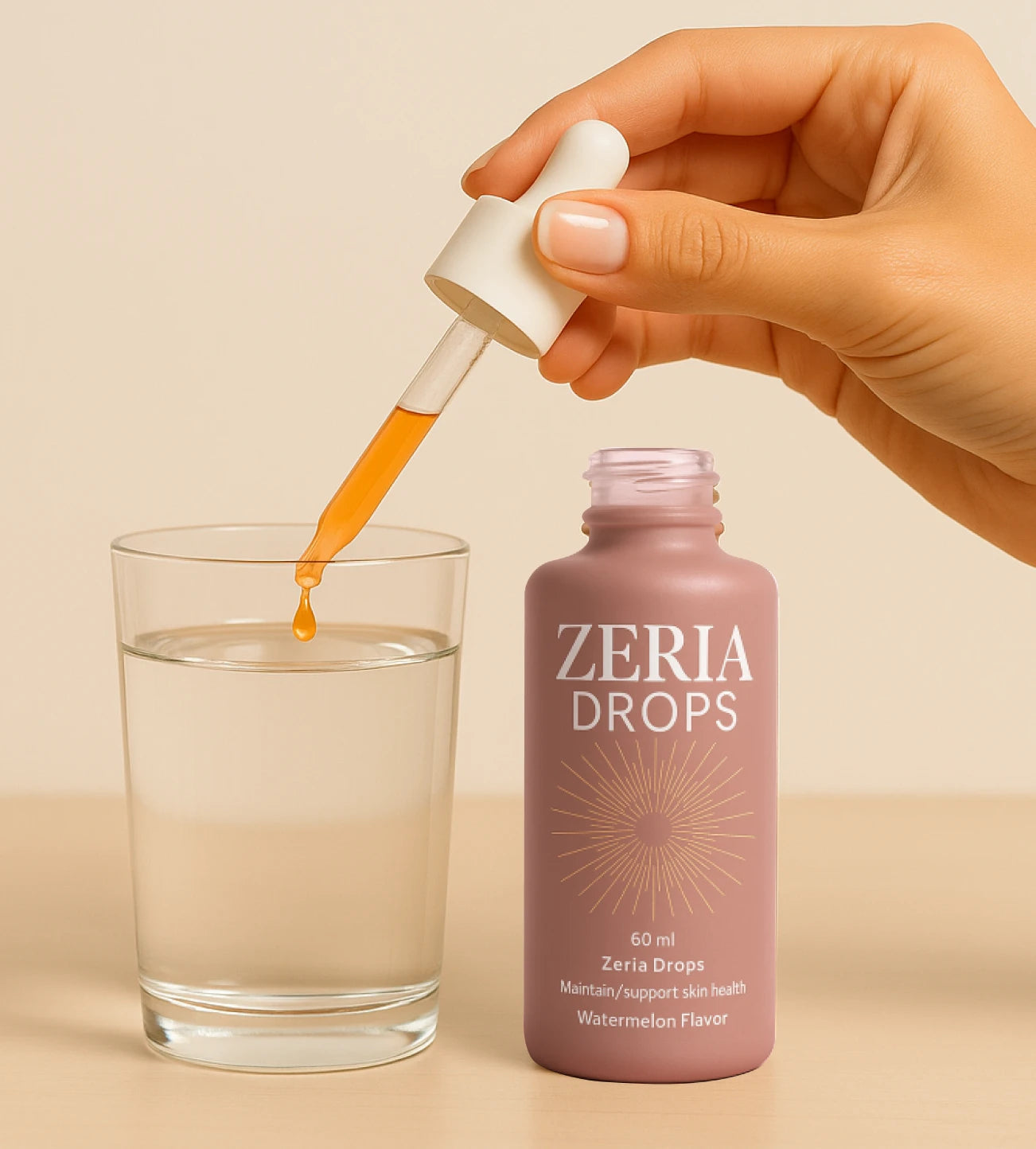 Zeria Drinkable Tanning Drops