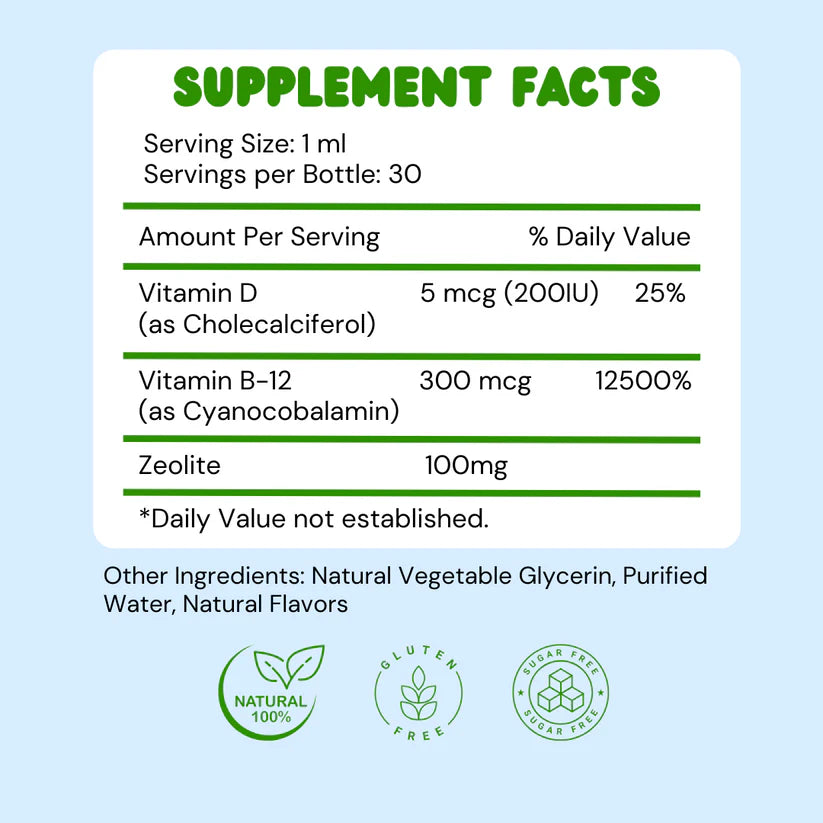 Zeotox - Heavy Metal Detox for Kids